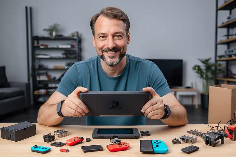 Reparar Pantalla rota Nintendo Switch